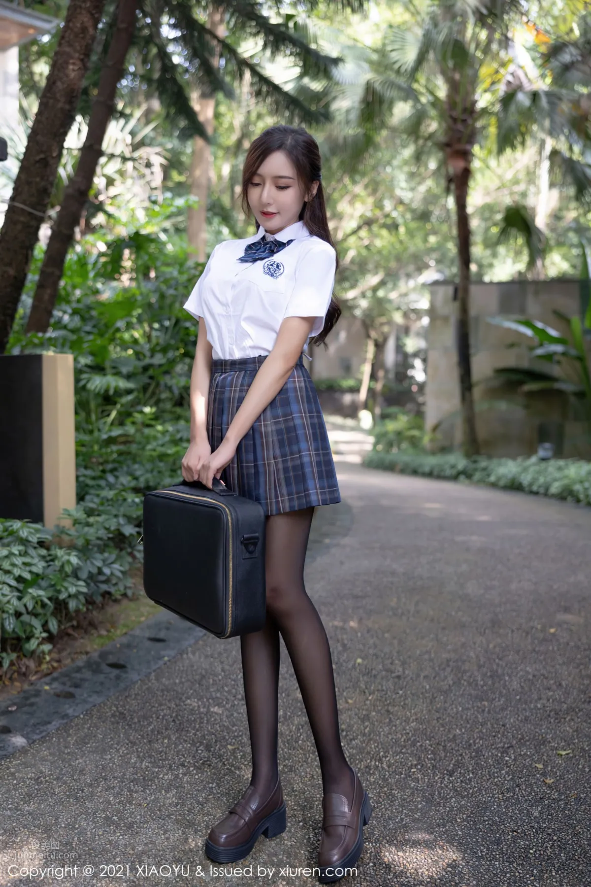 你的女神王馨瑶 甜美气息JK制服